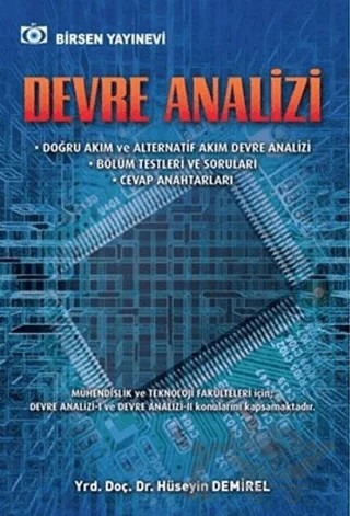 Devre Analizi – Hüseyin Demirel – Birsen Yayınevi kitap kapağı