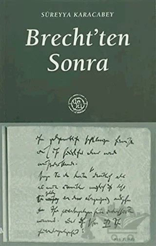 Brecht’ten Sonra – Süreyya Karacabey – De Ki Yayınları kitap kapağı