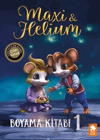 Maxi & Helium – Boyama Kitabı 1 – Kolektif – Eksik Parça Yayınları kitap kapağı