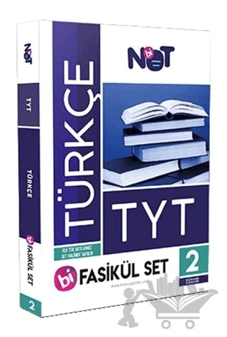 TYT Türkçe - BiFasikülSET-2'li – Kolektif – Bi Not Yayınları kitap kapağı