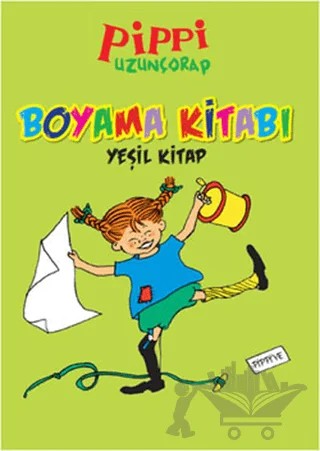 Pippi Uzunçorap Boyama Kitabı Yeşil Kitap – Kolektif – Doğan Egmont Yayıncılık kitap kapağı