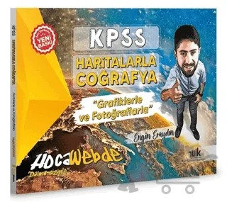 2021 KPSS Haritalarla Coğrafya – Engin Eraydın – HocaWebde Yayınları kitap kapağı