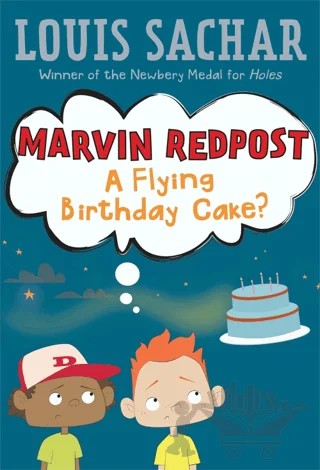 Marvin Redpost 6: A Flying Birthday Cake? – Louis Sachar – Penguin Random House kitap kapağı