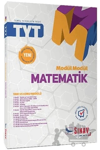 TYT Matematik Modül Modül Konu Anlatımlı – Kolektif – Sınav Yayınları kitap kapağı