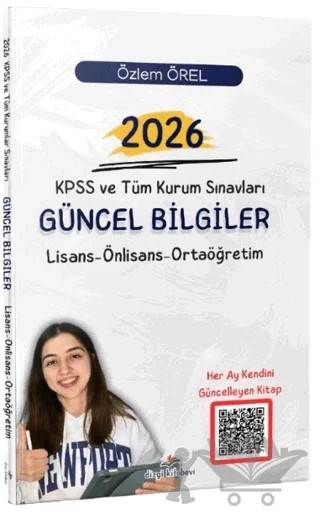 2026 KPSS ve Tüm Kurum Sınavları Güncel Bilgiler – Özlem Örel – Dizgi Kitap kitap kapağı