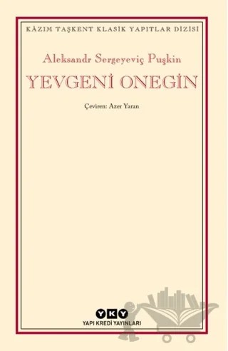 Yevgeni Onegin – Aleksandr Puşkin – Yapı Kredi Yayınları kitap kapağı