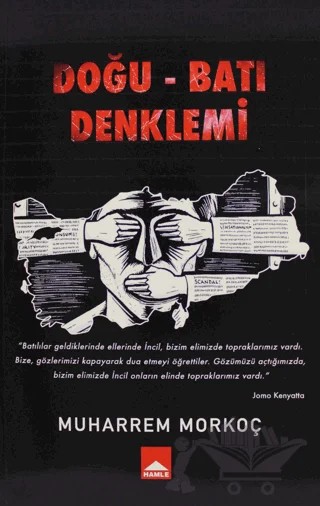 Doğu - Batı Denklemi – Muharrem Morkoç – Hamle Yayınevi kitap kapağı