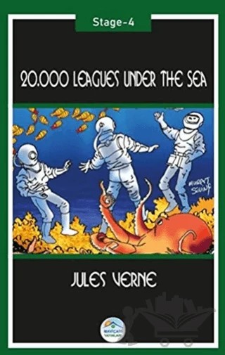 20.000 Leagues Under the Sea (Stage-4) – Jules Verne – Maviçatı Yayınları kitap kapağı