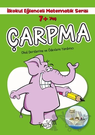 7+ Yaş İlkokul Eğlenceli Matematik Serisi - Çarpma – Buçe Dayı – Kukla Yayınları kitap kapağı