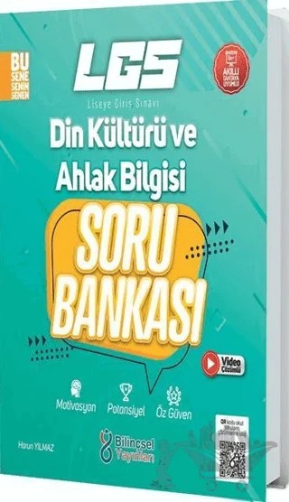 LGS 8. Sınıf Din Kültürü ve Ahlak Bilgisi Soru Bankası – Kolektif – Bilinçsel Yayınları kitap kapağı
