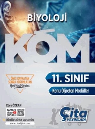 11. Sınıf Biyoloji Konu Öğreten Modüller – Ebru Özkan – Çita Yayınları kitap kapağı
