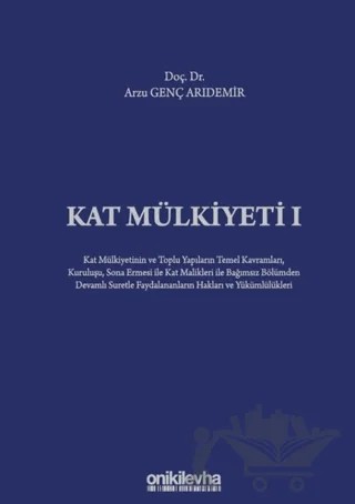 Kat Mülkiyeti 1 – Arzu Genç Arıdemir – On İki Levha Yayınları kitap kapağı