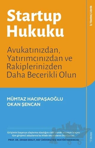Startup Hukuku – Mümtaz Hacıpaşaoğlu, Okan Şencan – Sola Unitas kitap kapağı