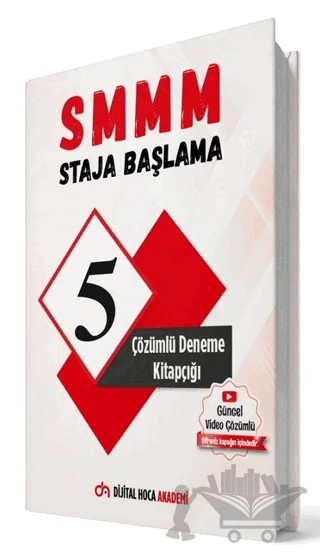 SMMM Staja Başlama Video Çözümlü 5 Deneme Kitapçığı – Kolektif – Dijital Hoca kitap kapağı