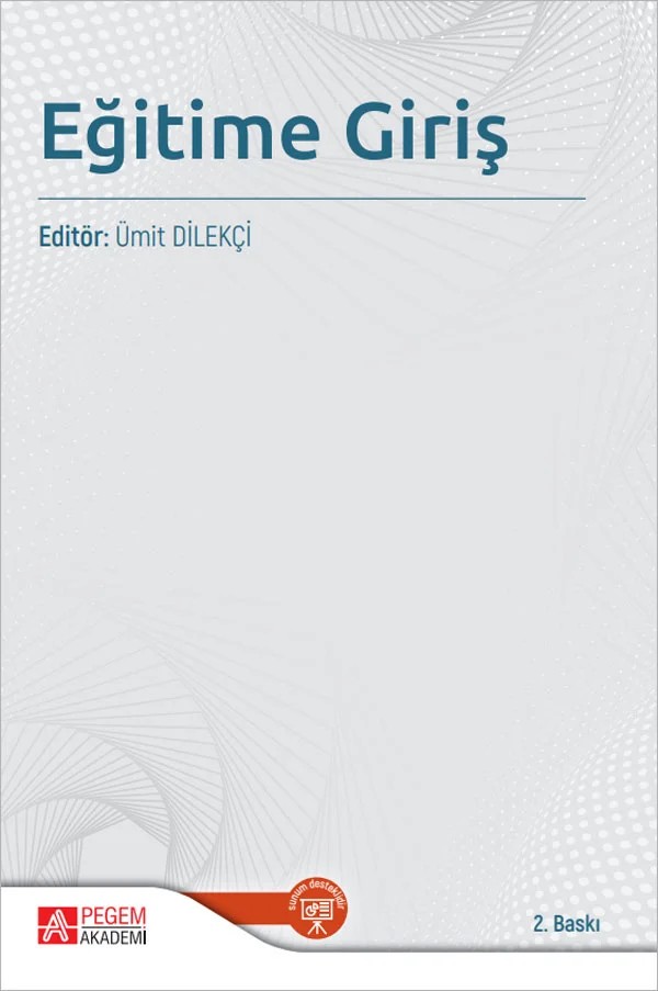 Eğitime Giriş – Yükseköğretim Kurulu – Pegem Akademi Yayıncılık kitap kapağı