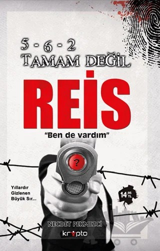 5-6-2 Tamam Değil Reis – Necdet Pekmezci – Kripto Basım Yayın kitap kapağı