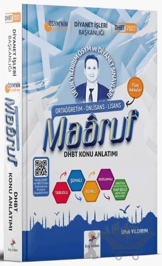 Maaruf DHBT Ortaöğretim - Önlisans - Lisans Konu Anlatımı – Ufuk Yıldırım – Dizgi Kitap kitap kapağı