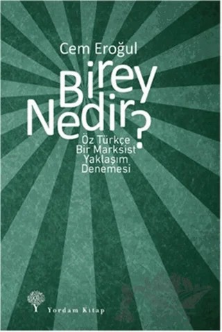 Birey Nedir? – Cem Eroğul – Yordam Kitap kitap kapağı