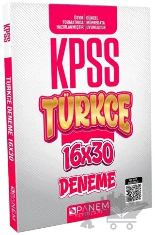 2022 KPSS Türkçe 16x30 Deneme PDF Çözümlü – Kolektif – Panem Yayınları kitap kapağı