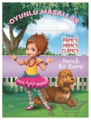 Disney Fancy Nancy Clancy - Havalı Bir Kamp Oyunlu Masallar – Kolektif – Doğan Egmont Yayıncılık kitap kapağı