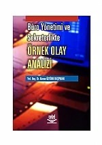 Büro Yönetimi ve Sekreterlikte Örnek Olay Analizi ( NOBEL AKADEMİDEN ÇIKIYOR) – Nuran Öztürk Başpınar – Nobel Yayın kitap kapağı