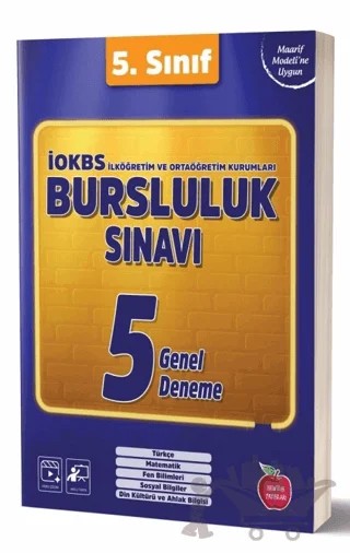 Newton 5. Sınıf Bursluluk Sınavı 5 Genel Deneme – Kolektif – Newton Yayınları kitap kapağı