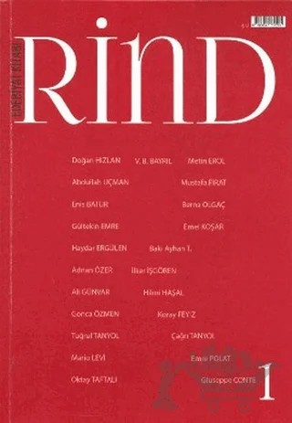 Rind Edebiyat Kitabı Sayı: 1 – Mühür Kitaplığı kitap kapağı
