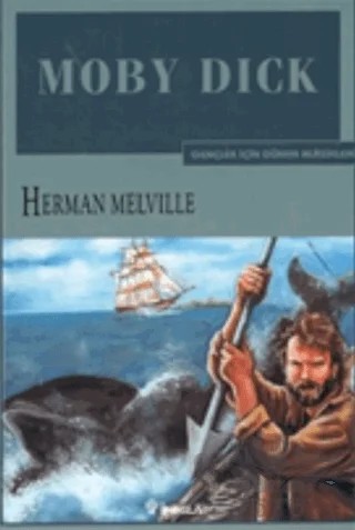 Moby Dick – Herman Melvılle – İnkılap Kitabevi kitap kapağı