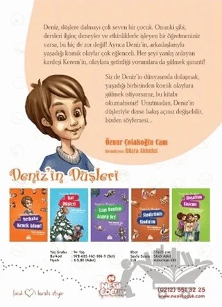 Denizin Düşleri (5 Kitap Set) – Öznur Çolakoğlu Cam – Nesil Çocuk Yayınları kitap kapağı