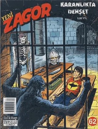 Yeni Zagor Sayı: 62 Karanlıkta Dehşet – Lal Kitap kitap kapağı