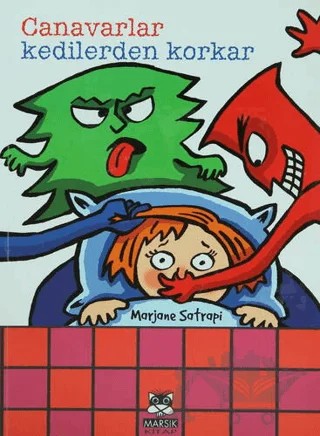 Canavarlar Kedilerden Korkar – Marjane Satrapi – Marsık Kitap kitap kapağı