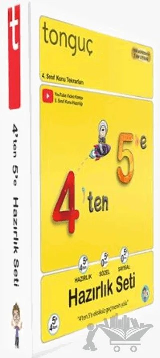 4'ten 5'e Hazırlık Seti – Kollektif – Tonguç Akademi kitap kapağı