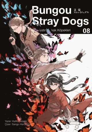 Bungou Stray Dogs 8 – Kafka Asagiri – Gerekli Şeyler Yayıncılık kitap kapağı