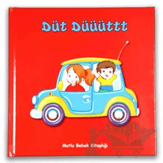Mutlu Bebek Kitaplığı - Düt Düüüttt – Kolektif – Yeşil Dinozor kitap kapağı