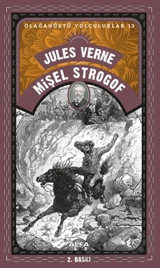 Mişel Strogof – Jules Verne – Alfa Yayınları kitap kapağı