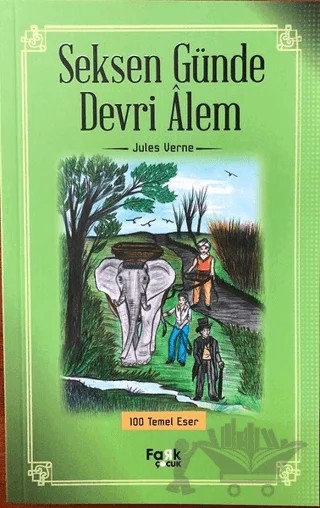 Seksen Günde Devri Alem – Jules Verne – Fark Yayınları kitap kapağı