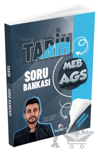 2026 MEB AGS Tarih Tamamı Çözümlü Soru Bankası – Zeki Tuğa – Dizgi Kitap kitap kapağı