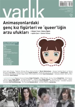 Varlık Edebiyat ve Kültür Dergisi Sayı: 1318 Temmuz 2017 – Varlık Dergisi Yayınları kitap kapağı