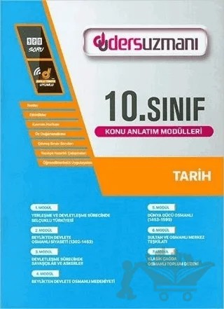 10. Sınıf Tarih Ders Fasikülleri – Kolektif – Ders Uzmanı Yayınları kitap kapağı