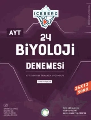 AYT 24 Biyoloji Denemesi – Kolektif – Okyanus Yayınları kitap kapağı