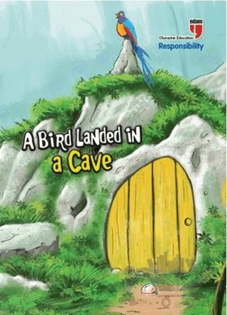 A Bird Landed in a Cave - Responsibility – Neriman Karatekin – EDAM kitap kapağı