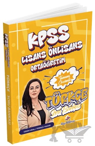 2026 KPSS Lisans Lise Ortaöğretim Ön Lisans Türkçe Soru Bankası Çözümlü – Gizem Ural – Dizgi Kitap kitap kapağı
