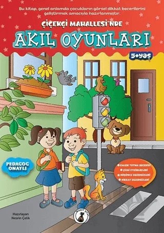 Çiçekçi Mahallesi'nde Akıl Oyunları – Nesrin Çelik – Misket Kitap kitap kapağı