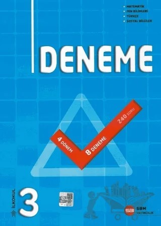 3. Sınıf Deneme Sınavı – Kolektif – SBM Yayıncılık kitap kapağı
