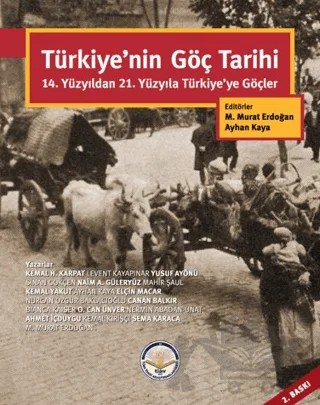 Türkiye'nin Göç Tarihi – Kolektif – Türk İdari Araştırmaları Vakfı kitap kapağı