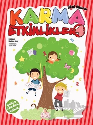 Karma Etkinlikler - 4 – Halime Ataç – Nesil Çocuk Yayınları kitap kapağı