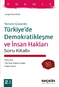 THEMIS – Türkiye'de Demokratikleşme ve İnsan Hakları Soru Kitabı – Sezgi Aydoğan – Seçkin Yayıncılık kitap kapağı