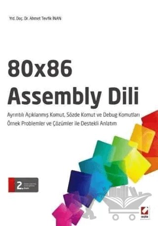 80x86 Assembly Dili – Ahmet Tevfik İnan – Seçkin Yayıncılık kitap kapağı