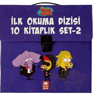 Kral Şakir İlk Okuma Dizisi Çantalı Set 2 (10 Kitap Takım) – Varol Yaşaroğlu – Eksik Parça Yayınları kitap kapağı