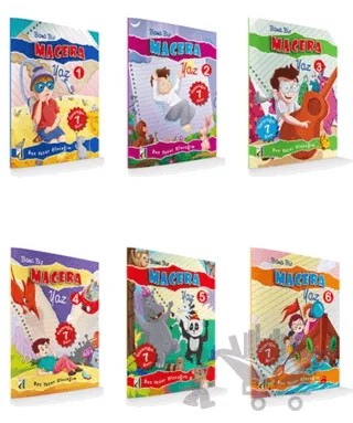 Bana Bir Macera Yaz (6 Kitap Set) – Kolektif – Damla Yayınevi kitap kapağı